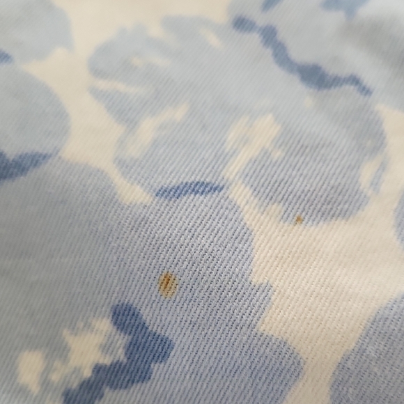 J. Crew Blue And White Floral Pants - Picture 6 of 6